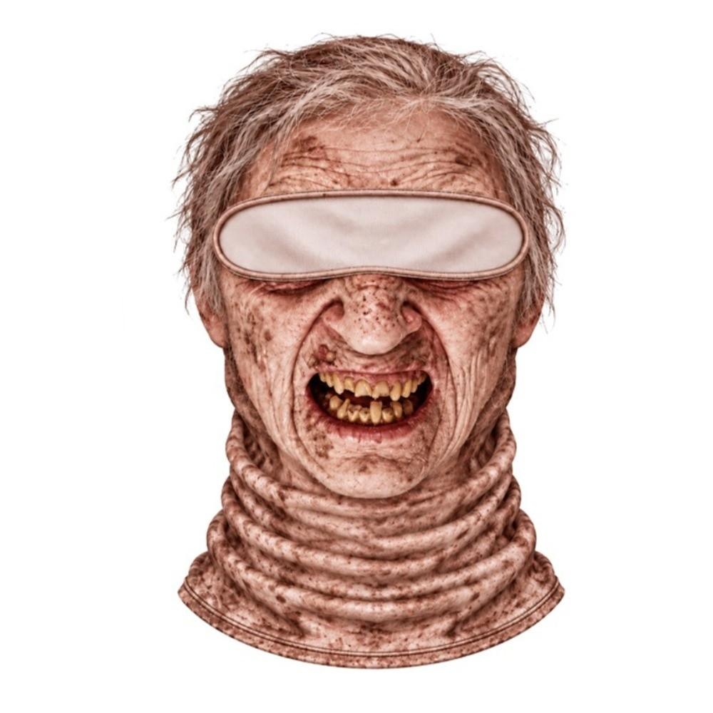 Windproof Balaclava Ski Mask 3D Printed Neck Gaiter Novelty Face Cover Skiing