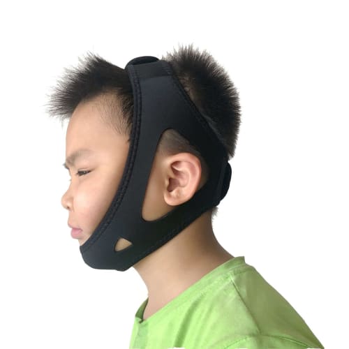 

Anti-Snoring Aid for Kids, Snoring Prevention Aid, Chin Support, Chin Support, Anti-Snoring Belt for Kids, Nose Breathing, Snoring Improvement, Adjust