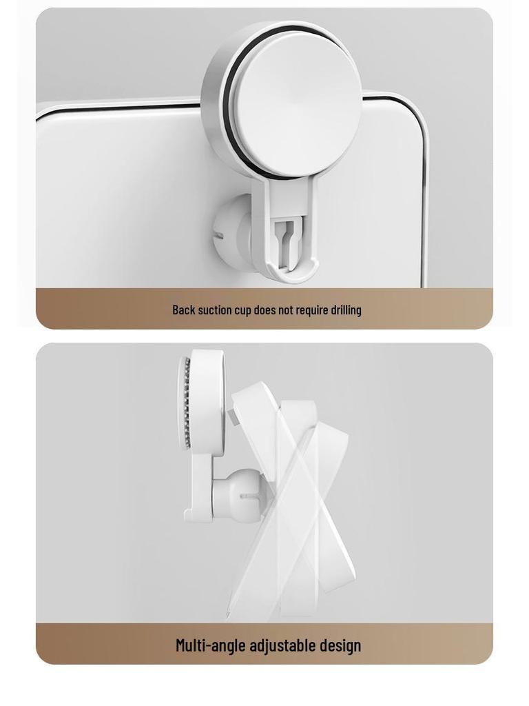 Waterproof Rotating Phone Holder with Suction Cup for Bathroom and Shower