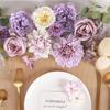 1Pc Simulation Rose Flower Box with Flower Stem DIY Hand Bouquet Home Decoration Bouquet