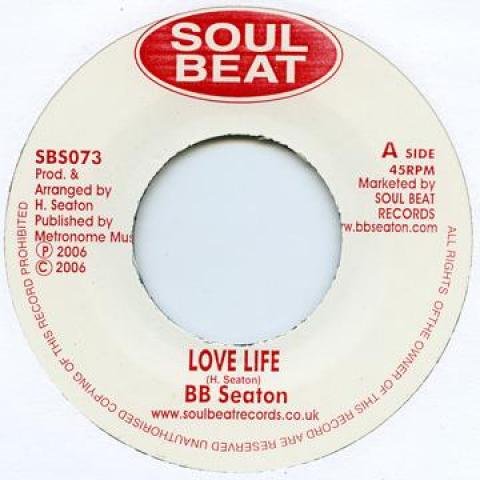 7inch Record BB SEATON / CHRISTIAN BREWER - Love Life / Dub Of Life SBS073 Soul Beat 2006 UK Reggae, Ska & Dub Used