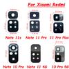 Lente per Fotocamera Per Xiaomi Redmi Note 11 Pro 9S 8 7 11 11 11 Pro Plus 1G Lente in Vetro Fotocamera Posteriore con Colla Adesiva