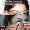 8pcs 8 In 1 Reusable Eyebrow Stencil Beauty Makeup Brow Stamp Template Eyebrows Shape Set Eye Brow Makeup Tools
