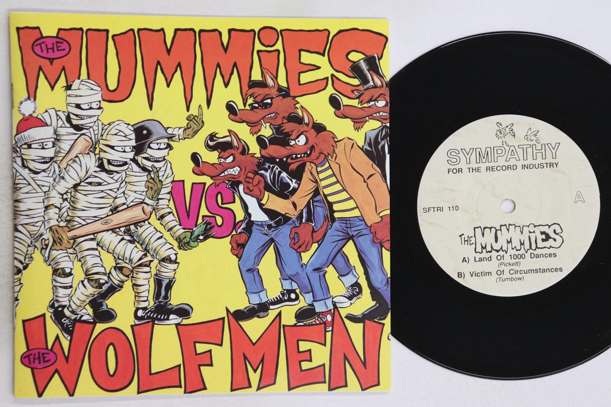 

7inch Record MUMMIES WOLFMEN Mummies Wolfmen SFTRI110 SYMPATHY FOR T 1991 US Rock Used