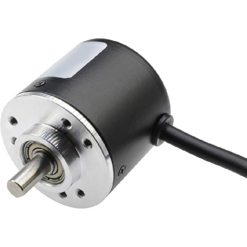 Aideepen 600P/R Rotary Encoder, AB 2 Phase Incremental Rotary Encoder 6mm Shaft 5V-24V Wide Voltage