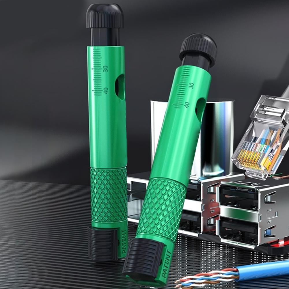 Multi-function Network Cable Untwist Tool Engineer Straightener For Category 5/6/7 Crystal Cables Combing Wire Pair Separator