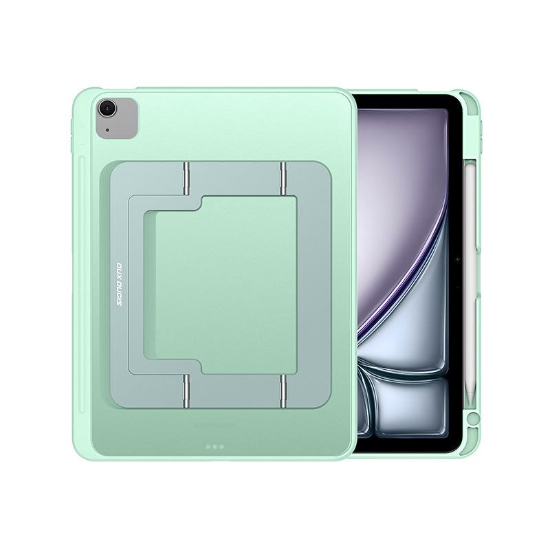 Applicable iPad11 Transparent Matte Flat Plate Protective Case Pro13 Aluminum Alloy Bracket Heightening Rear Case Wholesale