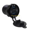 W89C 12V/24V USB Type-C Port 63W PD ,for QC Outlet Car Socket with Sensitive for Touch Switch Power Outlet Socket