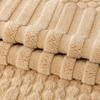 1PC-Simple Style Geometric Pattern Comfortable Cotton Velvet Sofa Cushion Plush Anti Slip Sofa Cover Cloth
