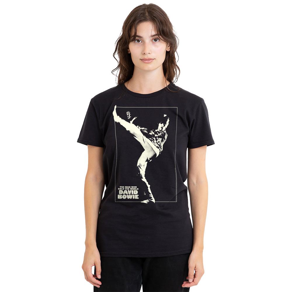 David Bowie Unisex Adult The Man Cover T-Shirt