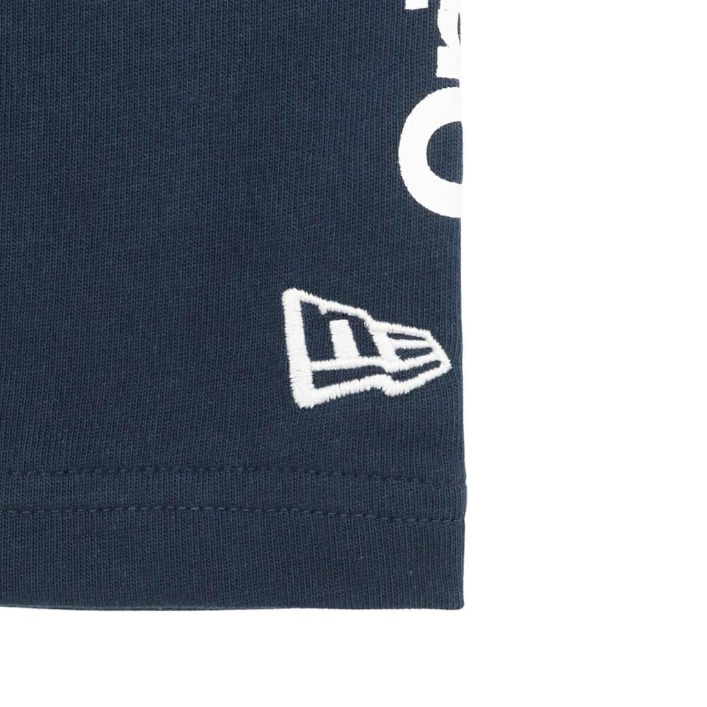 New Era Long Sleeve with Sleeve ONSPOTZ Medium Size 150 Youth Cotton Originators of the True Fitted Kids' T-Shirt Logo, Exclusive, Navy/White, L/S