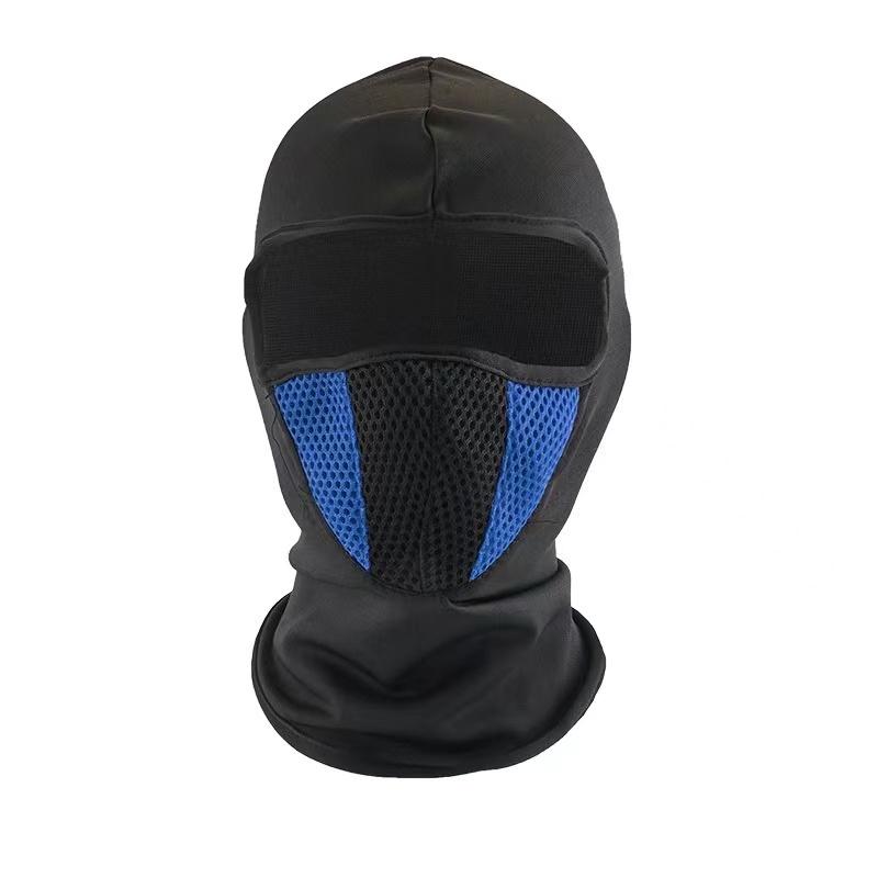 Full Face Mask Cycling Windproof Headgear Motorcycle Balaclava Breathable Outdoor Sports Men CS Mask Head Cover Hat