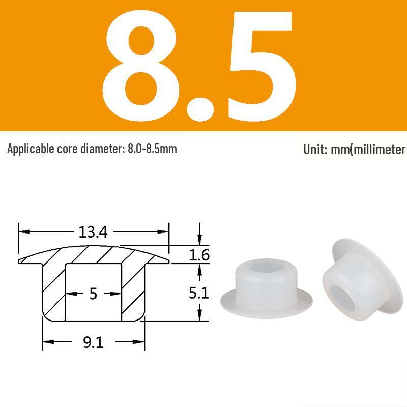 High-Temp Resistant Silicone Rubber Stopper with Card Slot Sealing Cap