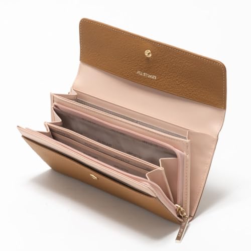Jill Stuart Misty Long Wallet, Women's, Ribbon Motif, Feminine, JSLW4CT1, Camel