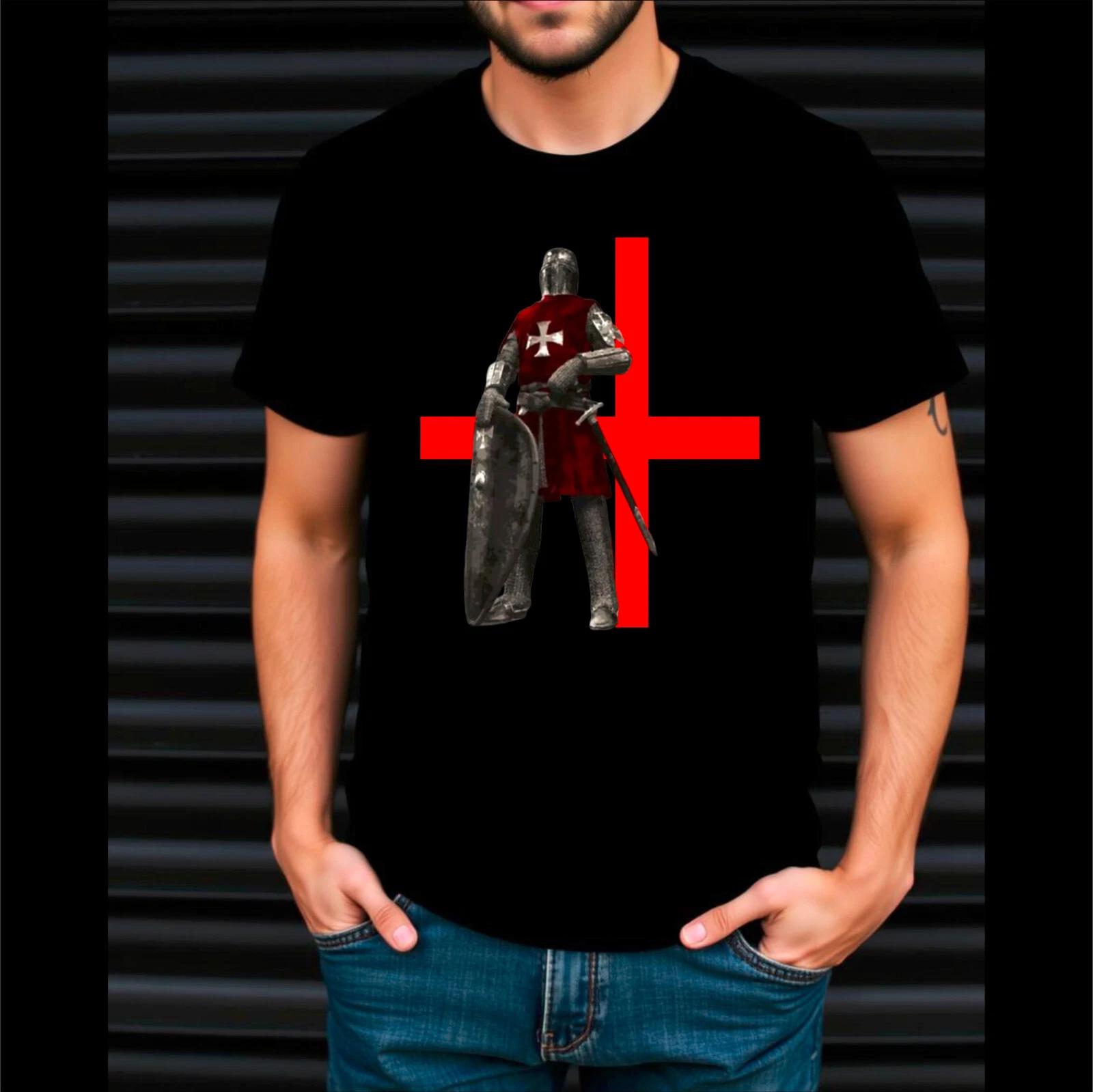 

St George s Day T-Shirt, Knight Patriotic Flag Lest We Forget Unisex Gift Adult S