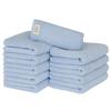 Towel Laboratory Face Pearl Standard Medium Low Fast JapanTechnology [Everyday Simple] #001 Towels, Blue, 10-Piece Set, Type, Weight, Lint,