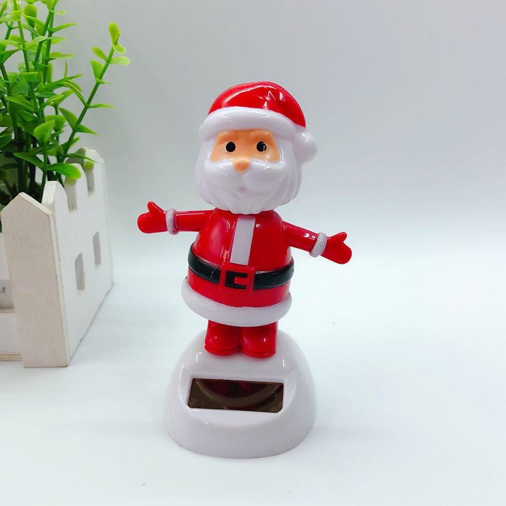 Santa Claus Christmas Decoration Solar Dancing Father Christmas Easy Setup