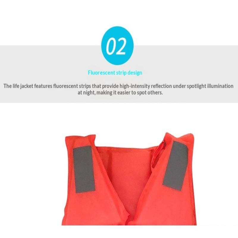 Swimming Boating Drifting Life Vest With Whistle Women Men Adult Life Swimwear Vest