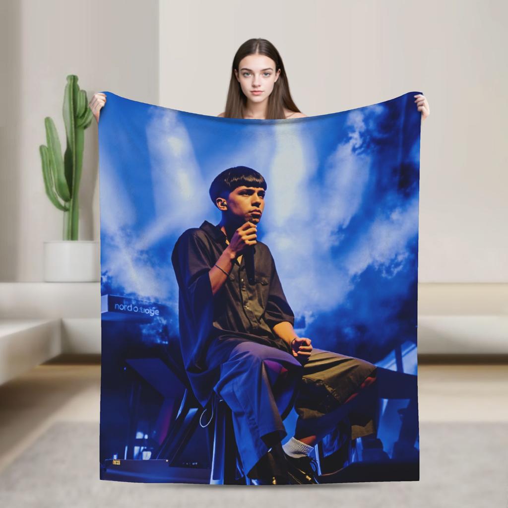 Rapper Milo J  111  Blanket Quality Soft  Throw Blanket Winter Travel Office Couch Chair Sofa Bed Fashion Bedspread