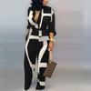 Frauen Overall Sexy Damen Overalls Party Lange Hosen Overall Dünne Zeitung Print Outfits