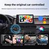 M26 2 in 1 For CarPlay/Android Auto Wired to Wireless Car Adapter 5.8G/2.4G Dual Band WiFi Bluetooth-compatible USB Dongle