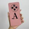 For Redmi 14C 4G 5G Case Cute Initial Letters Shell Soft Silicone Phone Cover Little Mi Poco C75 PocoC75 Shockproof TPU Fundas