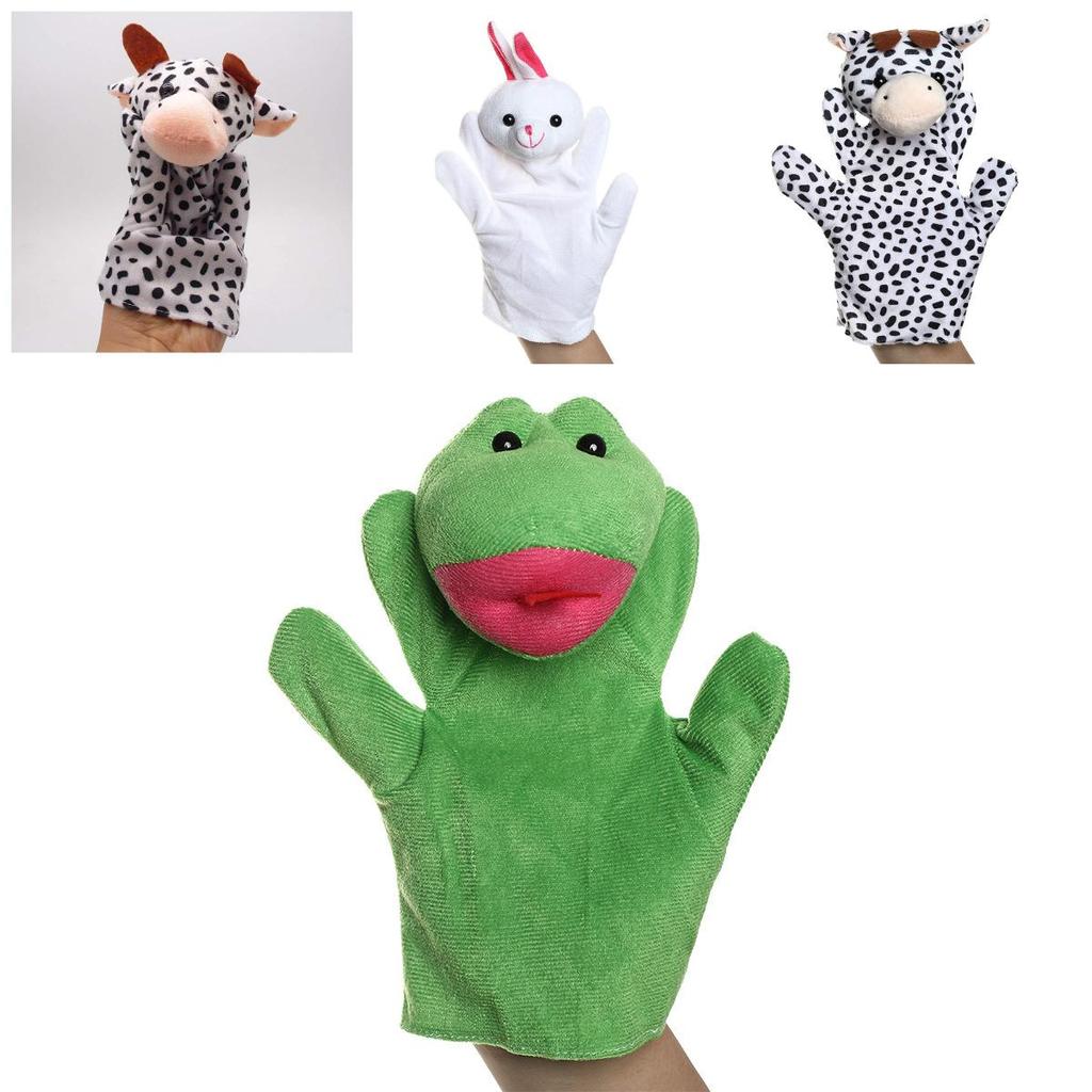 Cute Animal Plush Hand Puppets For Kids Soft And Safe Gift Idea For Play And Decoration 20cm Height