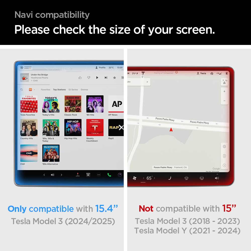 Ochranná fólie Spigen EZ Fit pro Tesla Model 3 s instalační sadou, kompatibilní s Tesla Model 3, hladká AG, 1 kus (2024)