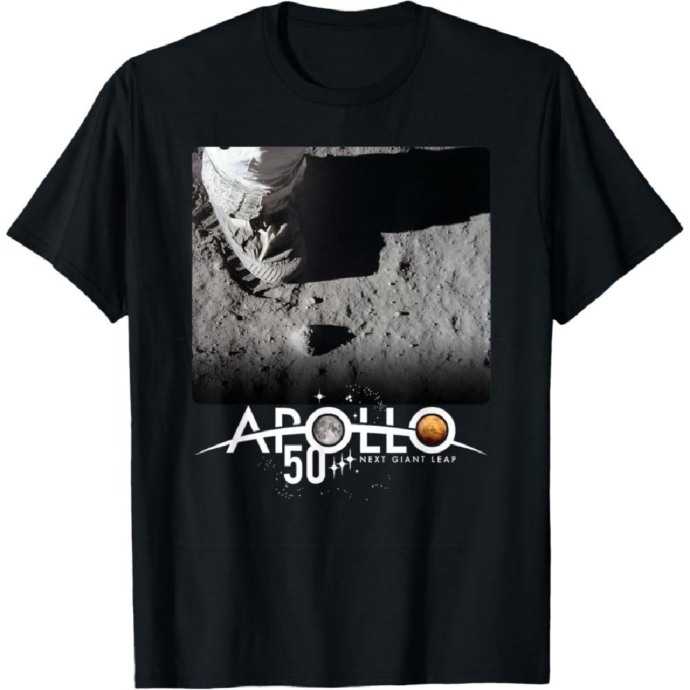 Apollo XI 50th Anniversary NASA Apollo 11 Footstep T-Shirt T-Shirt