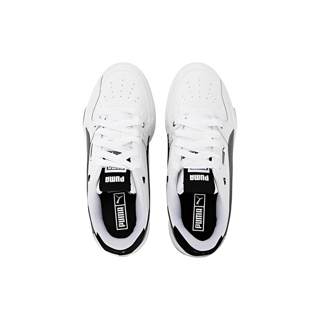 Puma Ca Pro Glitch Leather Comfortable Versatile Shock Absorption Durable Low-Top Sneakers Unisex sneakers Black White 389276-03