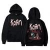 Europäische Größe Korn Band Hoodie Unisex Fleece