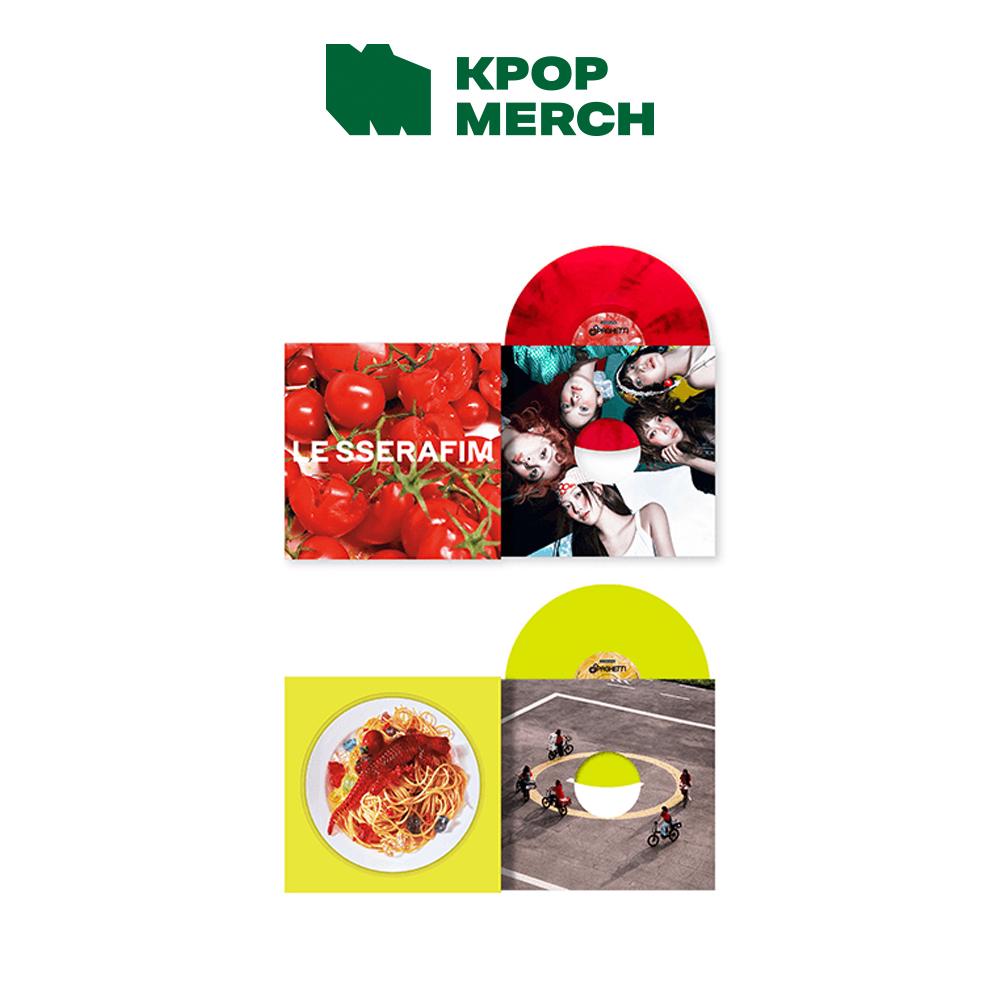 [Предзаказ] LE SSERAFIM - 1-й сингл SPAGHETTI (LP) Yellow