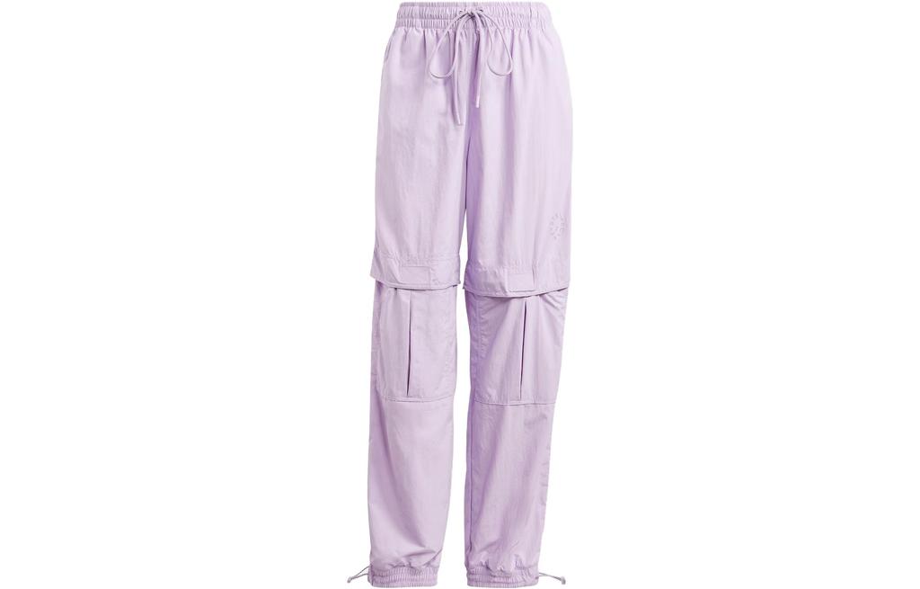 Women's Pants Adidas X Stella McCartney ASU Cargo Pants Women's Pink Purple Moderate Cuffed Pants
