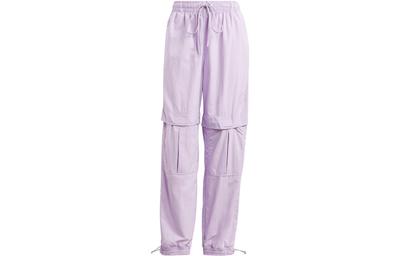 X Stella McCartney ASU Cargo Pants Women's Pink Purple Moderate Cuffed Pants II3227