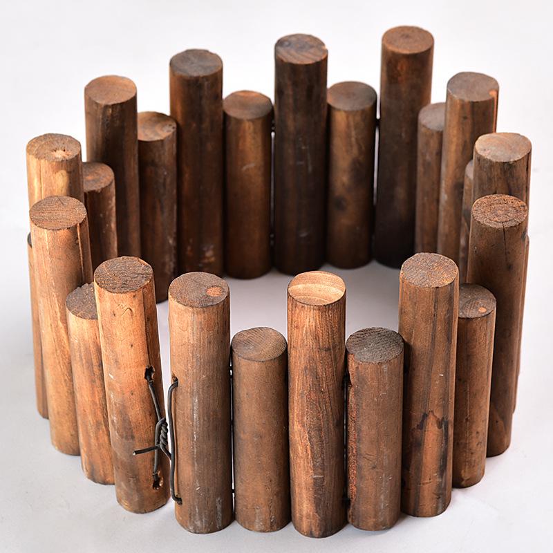 Korrosionsbeständiger Holzzaun: Vielseitig für Innen-/Außendekoration und Gartengeländer