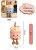 Illuminated Musical Birthday Cake Doll Plush Toy Gift for Girls