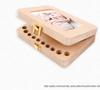 Cross-border Wooden Lanugo Baby Teeth Storage Box - English & Japanese Design
