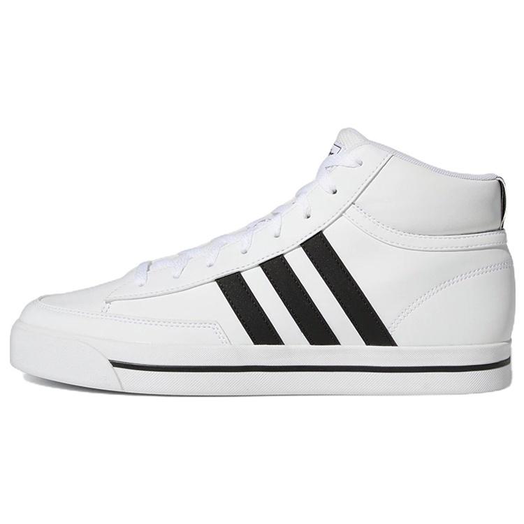 adidas neo Retrovulc Mid White Men s GW8368 EU 42⅔