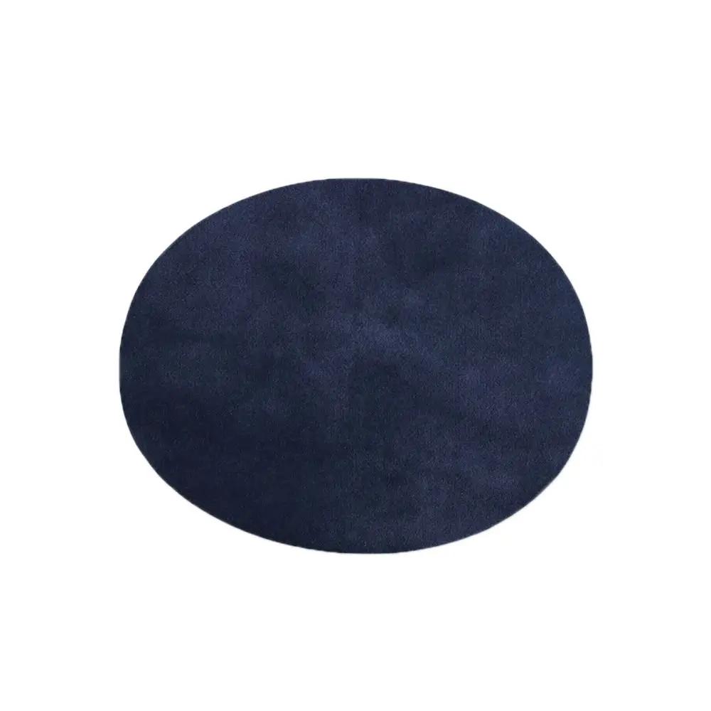 DIY Wildleder Wildleder Stoffflicken Oval Aufbügelbar Ellbogenflicken Reparaturabzeichen Jacke Oberteile