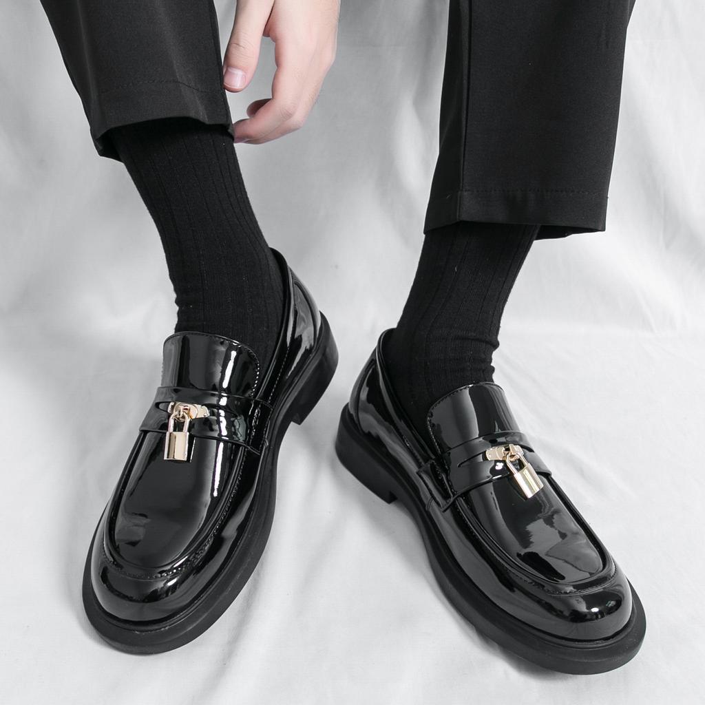 Fashion Luxury Trends Mens Casual Business Shoes Leather Men Loafers Handmade Slip-On Flats Leisure Walk Mocasines Quality Driving Shoes