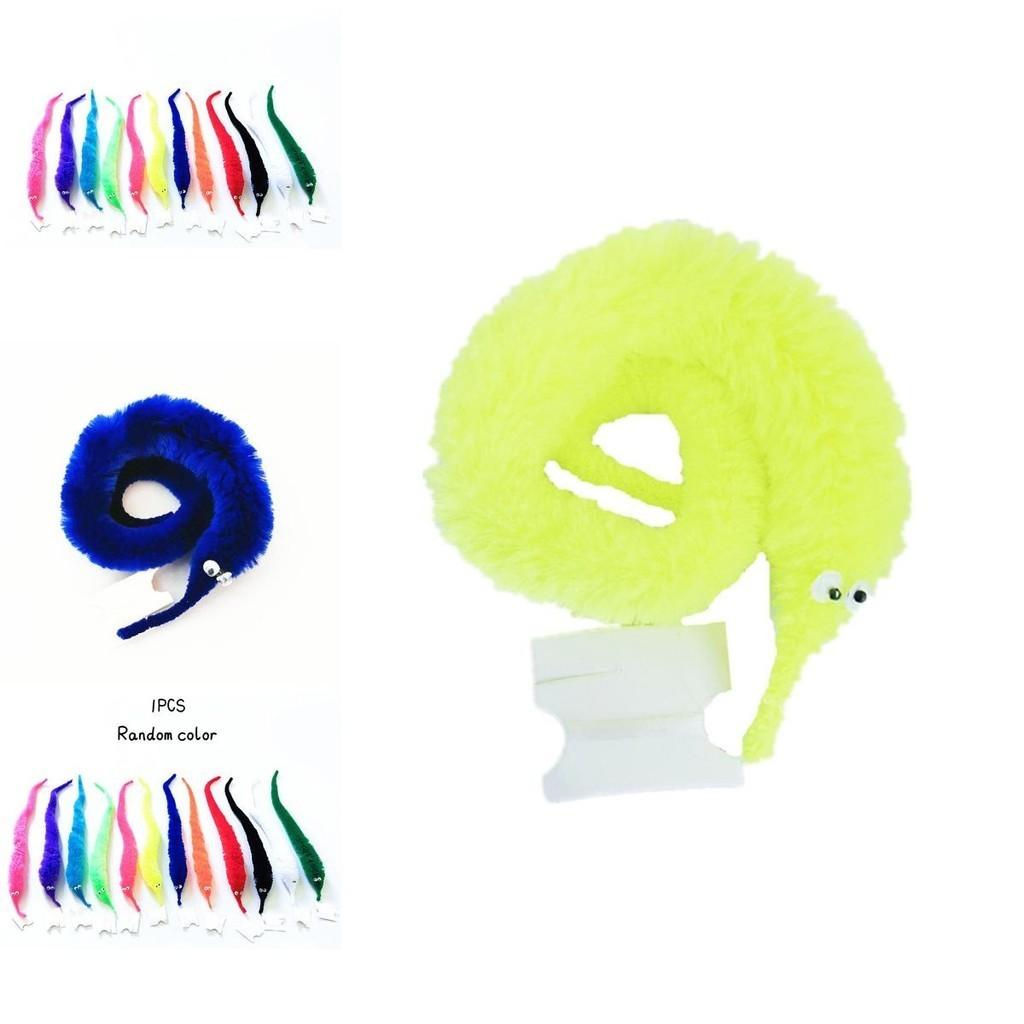 Maginis kirmėlė Twisty Smagus ir unikalus pliušinis žaislas išdaigininkams, magijos entuziastams 22,5 cm