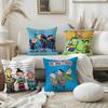 E-Ed Edd N Eddy Pillow Case Home Dorm Chair Back Short Plush Double-Sided Printing Office Nap Time Cushion Cover