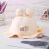 Adjustable Thickened Baby Girl's Fisherman Hat for Spring & Autumn