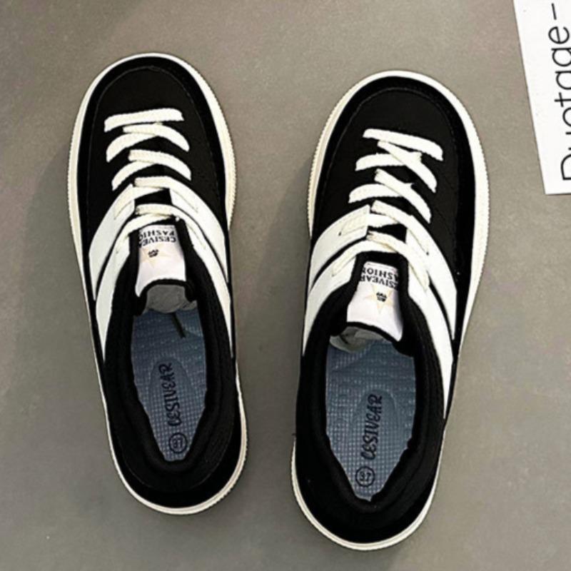 Canvas Shoes 2025 Couple Sports Shoes Sports Casual Women Sneakers Flats Black Outdoor Male and Female Student Vulcanize Shoes