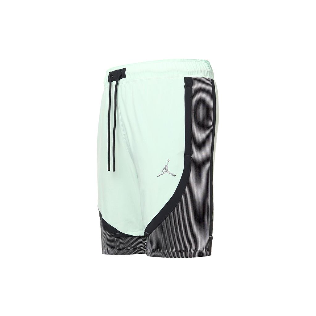 Jordan Logo Contrast Drawstring Casual Shorts Men Bottoms Mint-Green DM1830-379