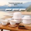 ZISIZ Disposable Kung Fu Tea Cup Set
