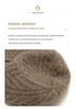 Kang Sai Ni Women's 100% Pure Cashmere Knitted Hat – Warm, Thick, and Perfect for Autumn/Winter Outdoors.