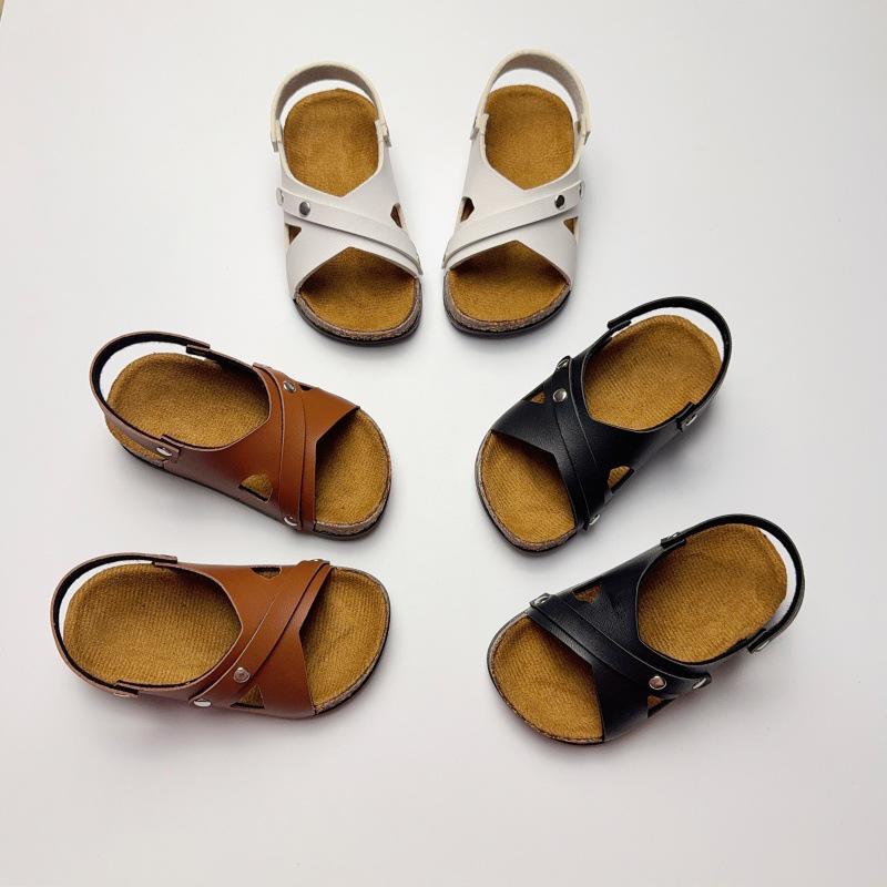 Retro Sommersandalen für Kinder - Jungen & Mädchen Innen-/Außen-Strandschlapfen.