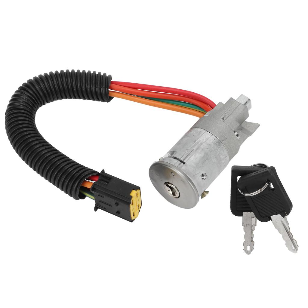Ignition Barrel Switch with 2 Keys 7701471098 Replacement for MEGANE SCENIC MK1 1996‑2003