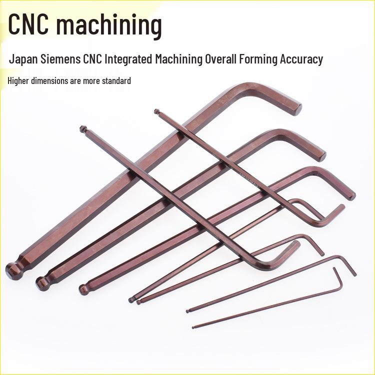 Nigao L-Shaped Extra-Long Hex Socket Wrench Set
